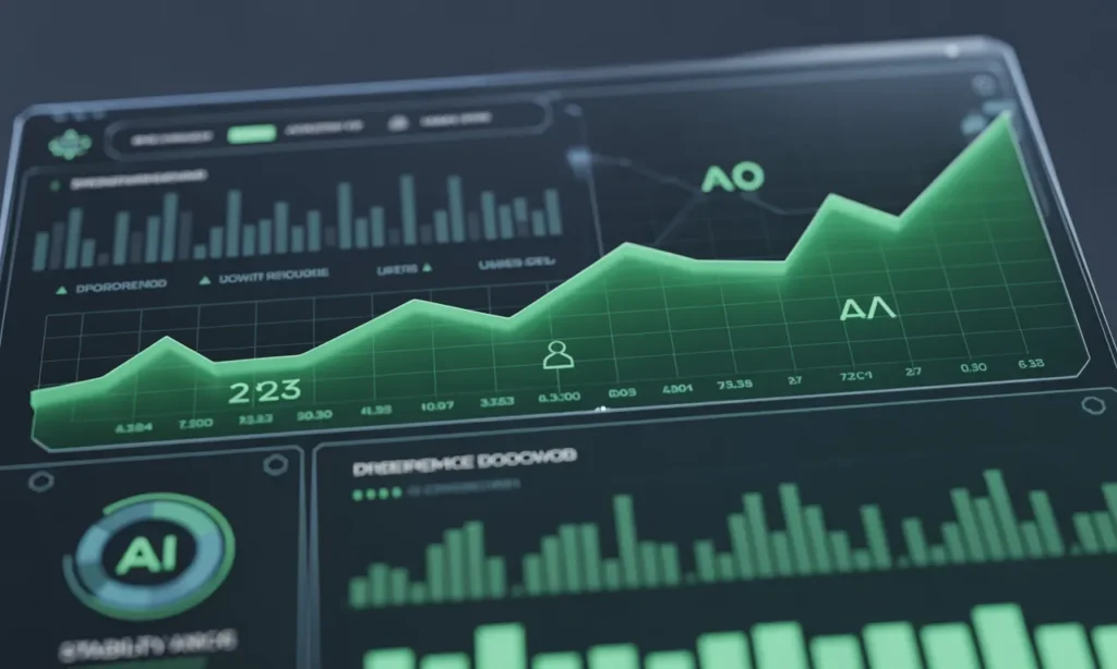 AI-powered predictive maintenance dashboard forecasting system performance and reducing downtime for scaling startups, TechIsland predictive analytics.