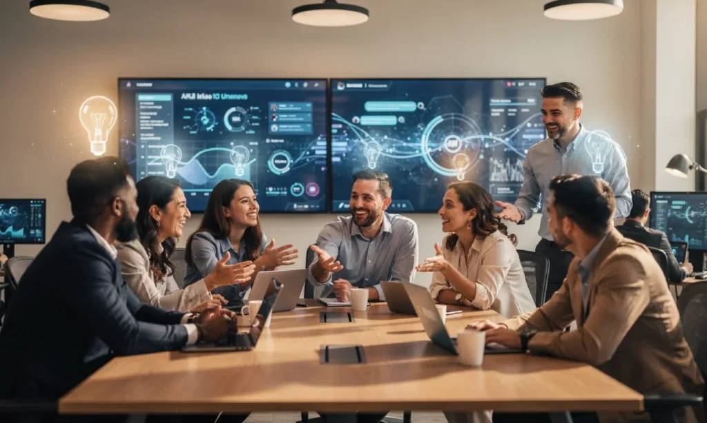 Team learning and experimenting with AI in a psychologically safe workplace